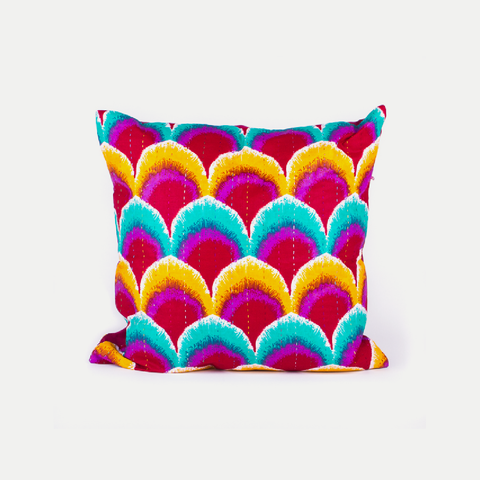 Maroon Petals Pillowcase