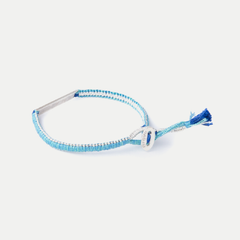 Silver Brave Bracelet: Turquoise Cobra ID