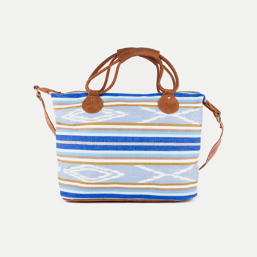 Weekender Bag: Santorini Blue