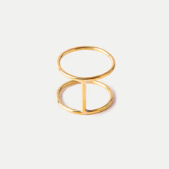 Kizimba Ring: Brass