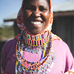 Knotted Talon Necklace: Natural