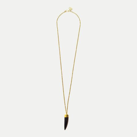 Capped Talon Pendant: Black