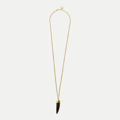 Capped Talon Pendant: Black