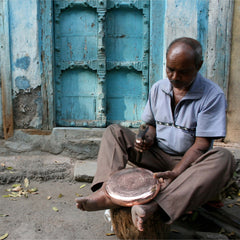 copper artisan in India