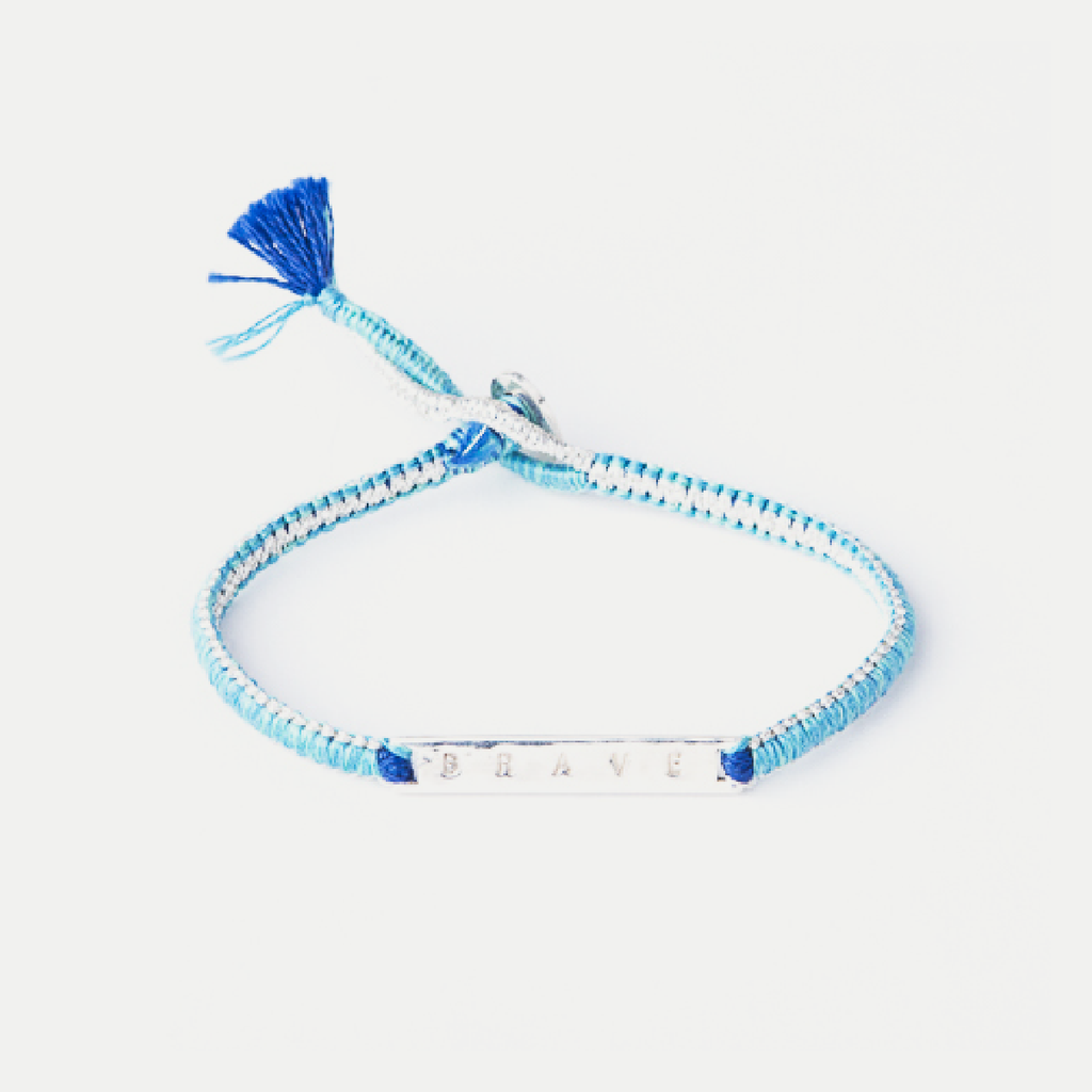 Silver Brave Bracelet: Turquoise Cobra ID