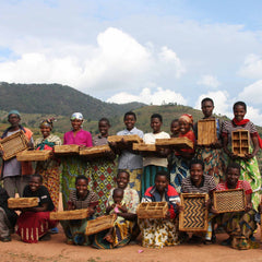 Weaving cooperative in Rwanda